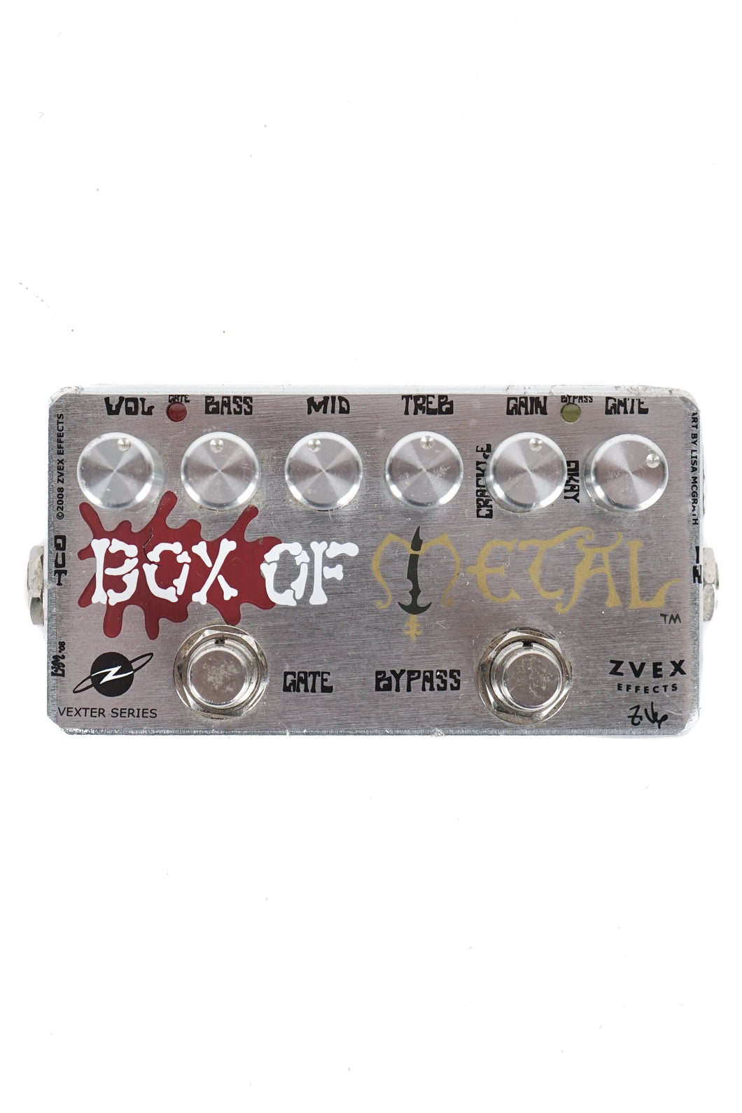 Used Zvex Box Of Metal Vexter Series