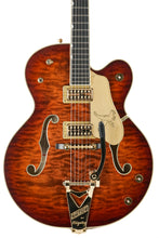 Load image into Gallery viewer, New Gretsch G6136TGQM-59 Limited Edition Quilt Classic Falcon Forge Glow
