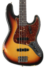 Load image into Gallery viewer, 2021 Fender Custom Shop '64 Jazz Bass Relic Sunburst
