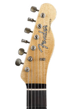Load image into Gallery viewer, New Fender Custom Shop 1960 Telecaster Custom Heavy Relic Aged Olympic White Over Chocolate 3 Color Sunburst
