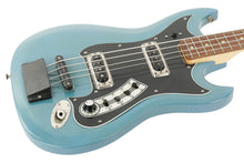 Load image into Gallery viewer, 1960's Hagstrom Bass H-II-B Daphne Blue
