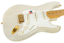 Load image into Gallery viewer, 2007 Fender American Vintage 1957 50th Anniversary Commemorative Mary Kay Stratocaster White Blonde
