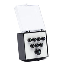 Load image into Gallery viewer, Martin Pearl Inlaid Bridge &amp; Endpins (Ebony)
