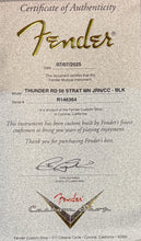 Load image into Gallery viewer, New Fender Custom Shop 1956 Thunder Road Stratocaster Journeyman Relic Black 6 pounds 9 ounces
