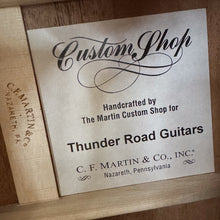 Load image into Gallery viewer, New Martin Custom Shop D Style 28 12 Fret Bearclaw Spruce + Wild Grain East Indian Rosewood Back and Sides Thunder Road Spec
