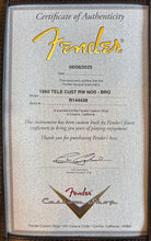 Load image into Gallery viewer, New Fender Custom Shop 1960 Custom Telecaster British Racing Green
