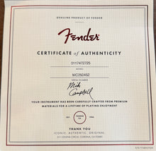 Load image into Gallery viewer, 2025 Fender Mike Campbell Red Dog Telecaster
