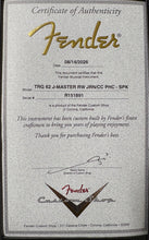 Load image into Gallery viewer, New Fender Custom Shop 1962 Thunder Road Jazzmaster Journeyman Relic Sonic Blue 6lbs 4oz
