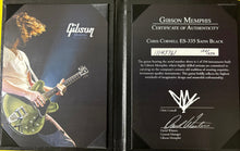 Load image into Gallery viewer, 2013 Gibson Custom Chris Cornell ES-335 Satin Black #152/250
