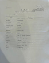 Load image into Gallery viewer, New Novo Serus J Dealer LTD Vandalism Yellow over '64 3- Tone Burst
