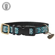 Load image into Gallery viewer, New Gibson Dog Collar with Guitar Pick Tag, Blue
