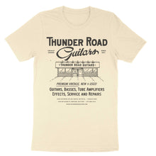 Load image into Gallery viewer, Thunder Road Storefront T Shirt Vintage White
