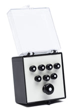 Load image into Gallery viewer, Martin Inlaid Bridge &amp; Endpins (Black/White)
